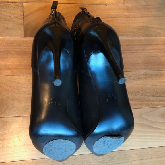 TOPPLE Studded Rivet Leather Booties by Nine West - Picture 5 of 5